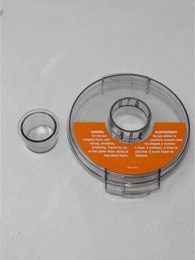 Cuisinart DLC-116GTXT Pro Classic Food Processor Flat Clear Lid & Cover Cap